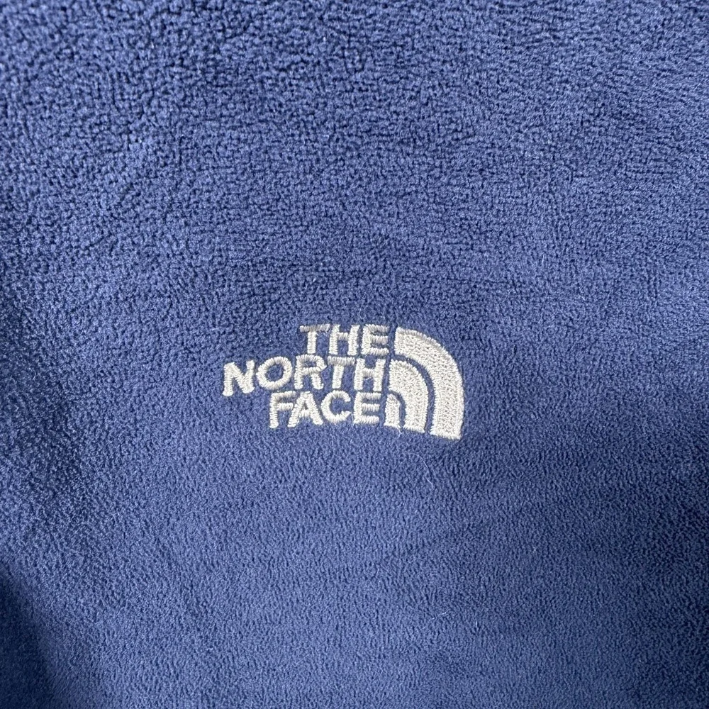 The North Face Glacier 1/4 Zip Jacket Mens L Blue TKA 100 Lightweight Pullover